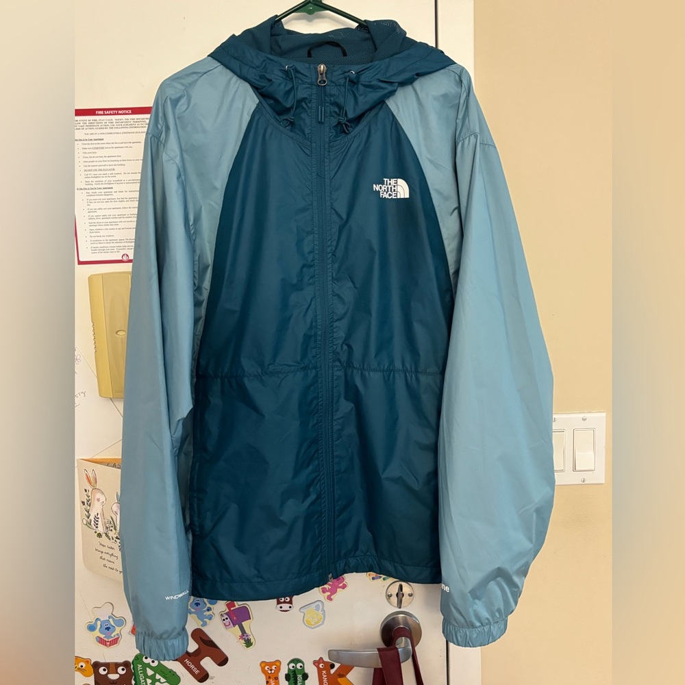 The North Face Two-Tone Blue Windbreaker